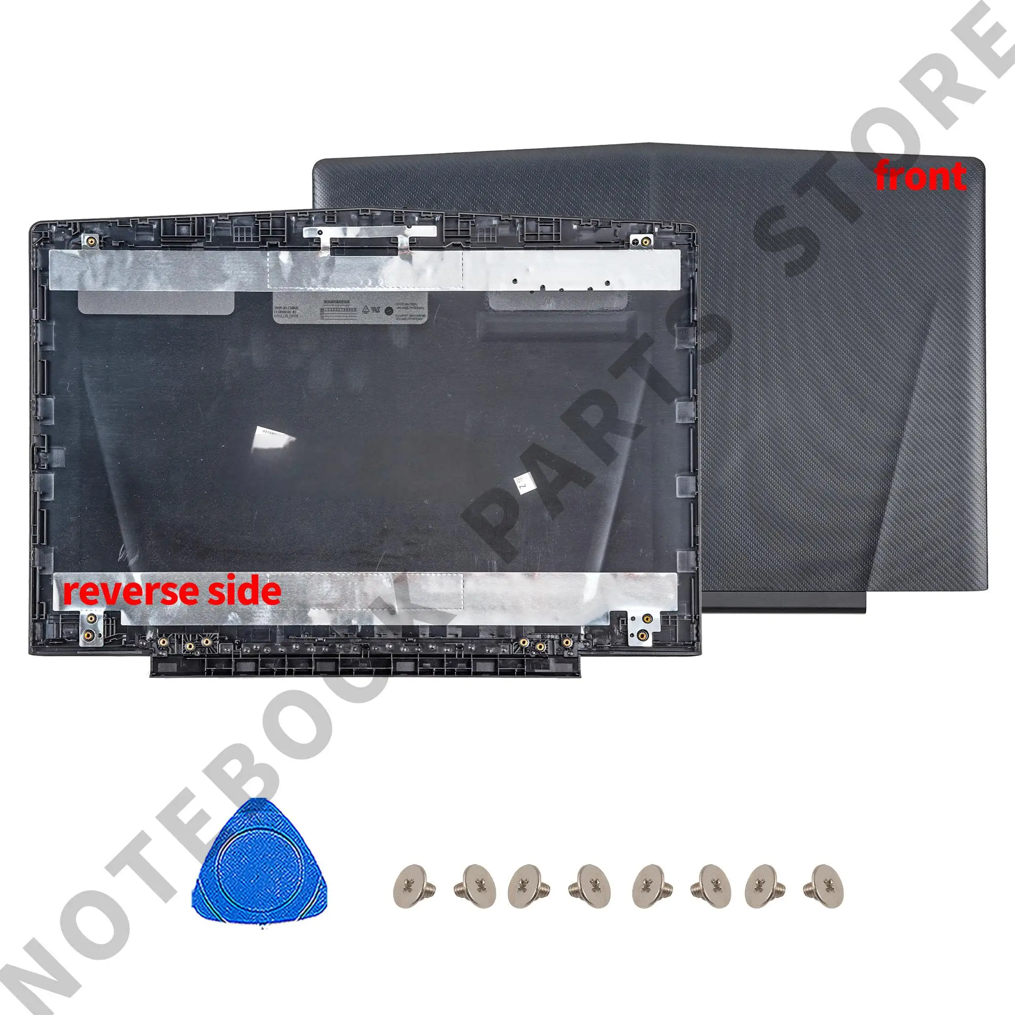 Imagem -02 - Moldura Dobradiças Case Tampa do Reparo Tampa Traseira Lcd 15.6 Legião Y52015 R720-15 Y520-15ikb R720-15ikb Novo