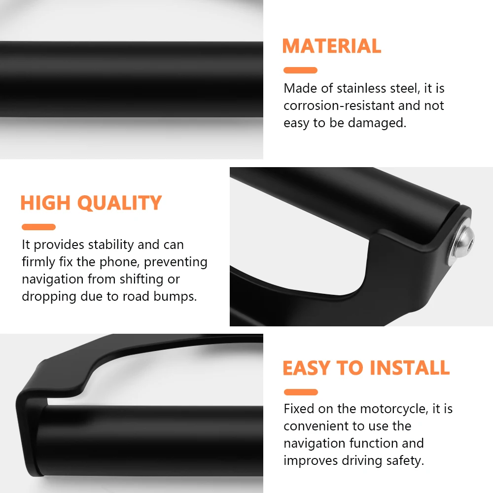 ل PCX160 PCX125 2025 PCX 125 PCX 160 2025 جديد دراجة نارية ملحقات حامل هاتف المحمول حامل لتحديد المواقع والملاحة قوس #5