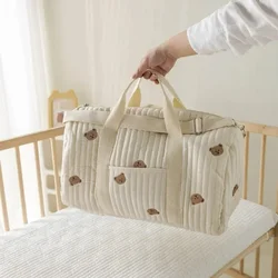 Borsa per mamma grande borsa per maternità borsa per pannolini per bambini borsa per pannolini per passeggino borsa per bagagli portatile borsa a tracolla per cambio da viaggio