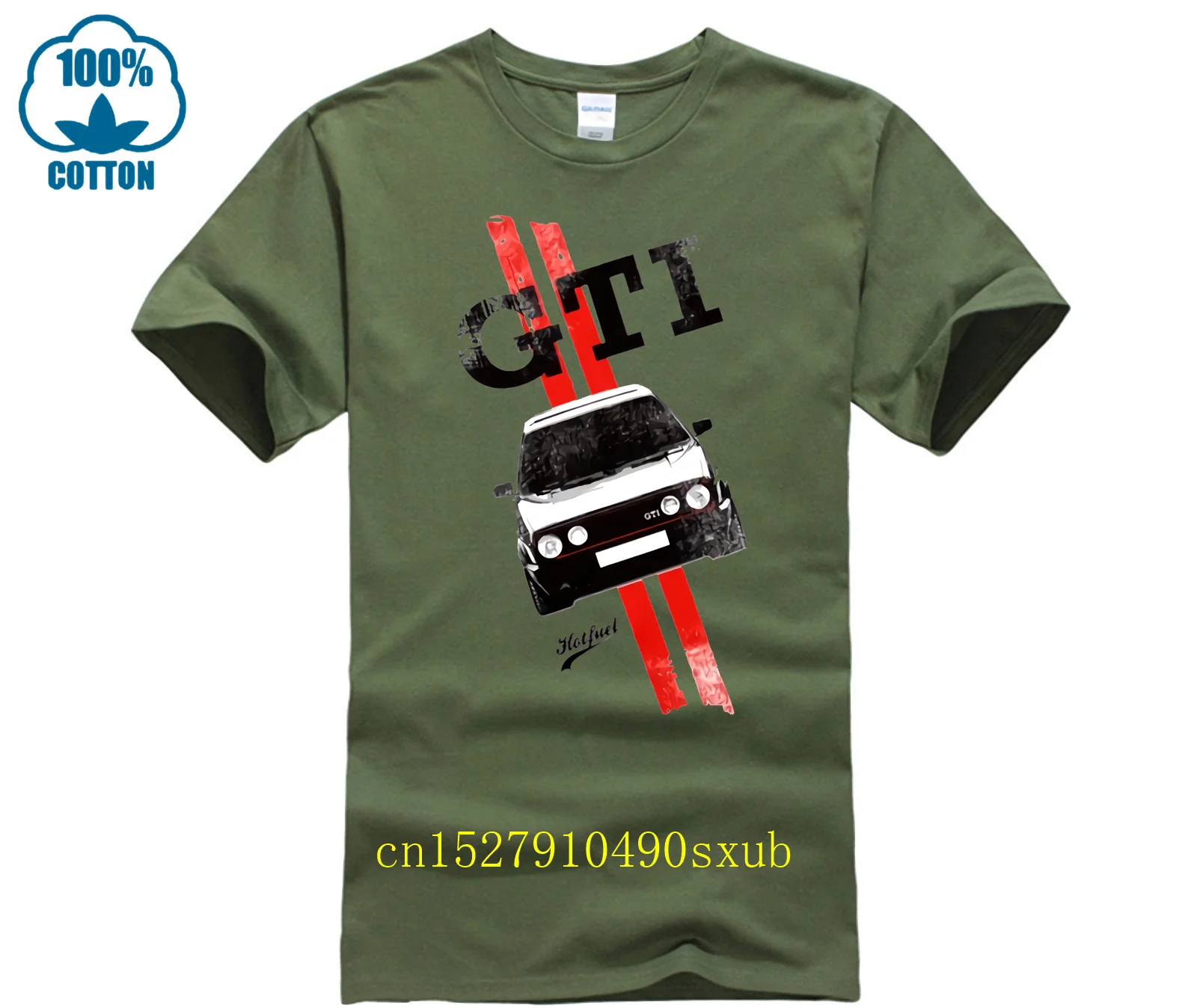 2023 new Golf Mk2 GTi t shirt Men s women s Summer 100 Cotton Team Tees