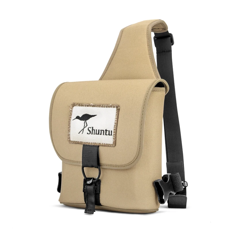 Universal Oxford Shockproof Roof Binocular Case Compact Binocular Case Shoulder Bag Travel Protective Case For  Outdoor Carry