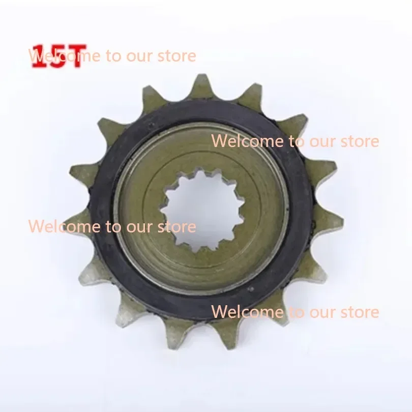 15T Silent Durable Motorcycle Front Sprocket Chain Wheel Fly Wheel Pinion For CFMOTO 450MT 450mt 450 MT