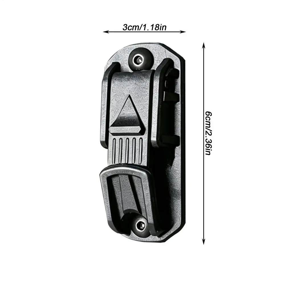 Gürtelschlüsselclip, multifunktionaler Rucksackhaken, Schnallenhalter, Schlüsselclip für Gürtel, für Rettung, Überleben, Outdoor, Camping, Wandern
