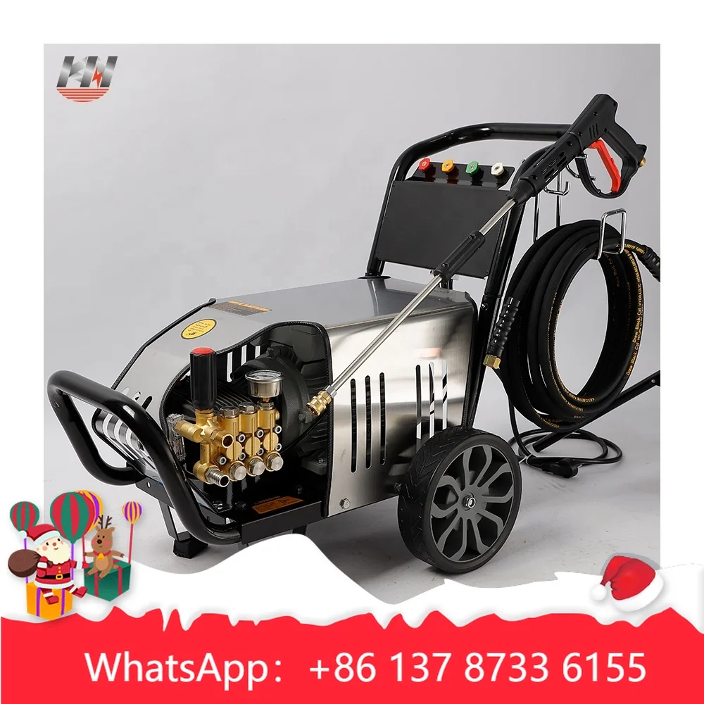 

200bar 150bar Portable Electrica 4350psi Industrial Commercial Heavy Duty 350bar High Pressure Washer Power Car Washer