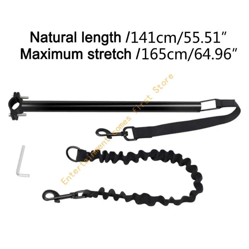 

Dog Hands Leashes,Dog Exerciser Leash,Dog Bike Leash for Exercising Training Jogging Cycling 55KD