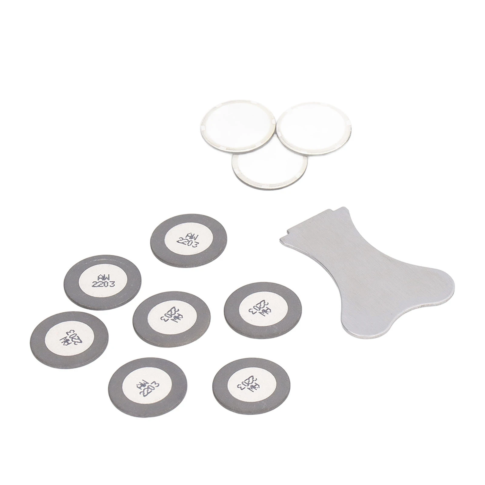 Ultrasonic Ceramic Atomizer, 10Pcs Ultrasonic Mist Maker Ceramic Disc 20mm Atomizer Accessory Set Kit for Humidifier