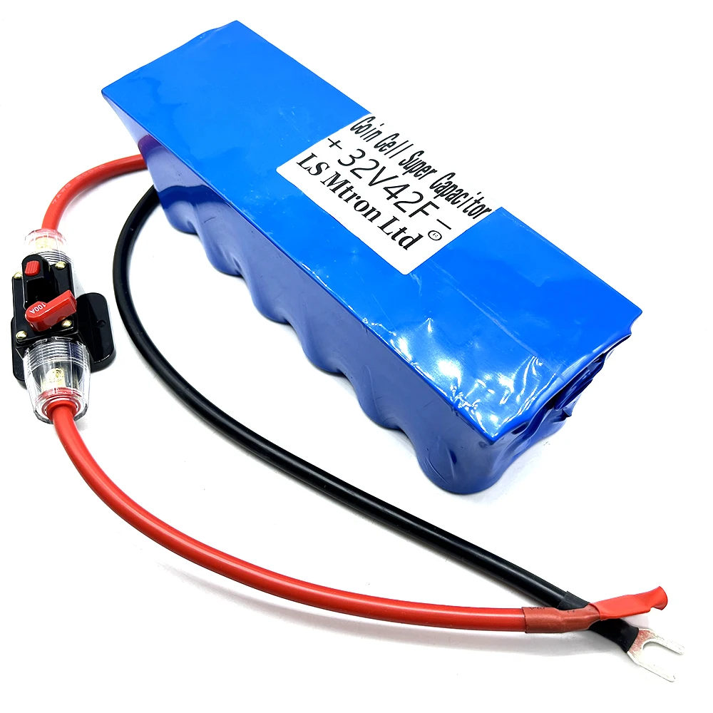 LS Mtron-Módulo Retificador Automotivo, Super Capacitor com Proteção, Fusível de Auto-Recuperação, 32V42F, 2.7V500F