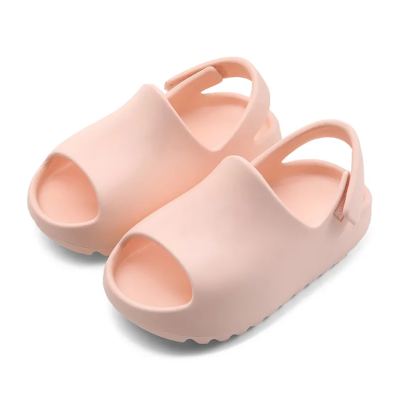 Gacimy Kids Soft Cloud Eva Summer Sandals Comfortable Waterproof Beach Slides For Boys And Girls_voghion.com