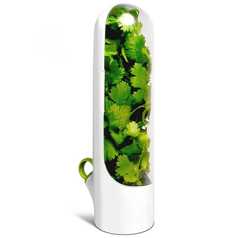 Herb Savor Pod Vanilla Crisper Premium Fresh-keeping Cup Vanilla Freshness Cup Vegetable Preservation Bottle Kitchen Storage Cup