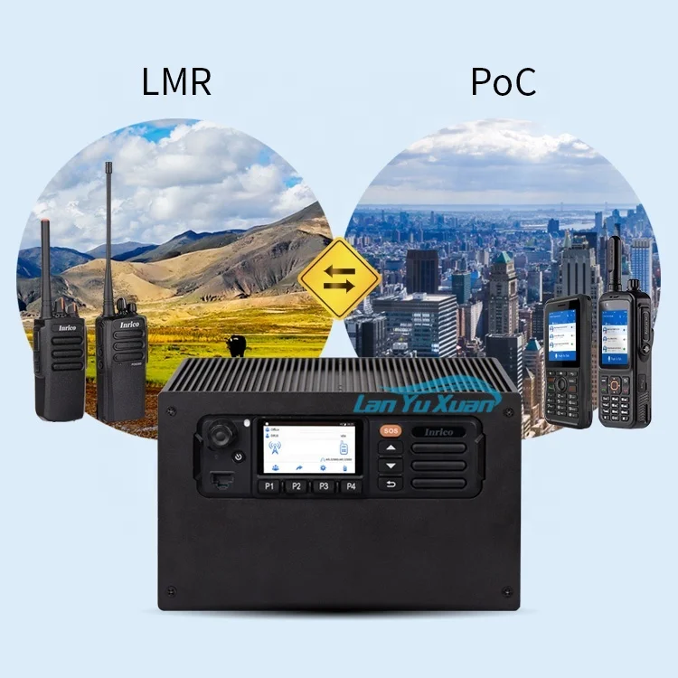 بوابة Inlina-DR10 ، منتج جديد ، اتصال LMR لأجهزة الراديو DMR ، ودعم بطاقة SIM الصغيرة المزدوجة ونظام تحديد المواقع