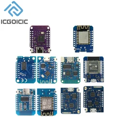 FOR WeMos D1 Mini Pro V3.0 V4.0 NodeMcu 4MB/16MB Lua WIFI Internet Of Things Development Board Based ESP8266 CH340G Nodemcu V2