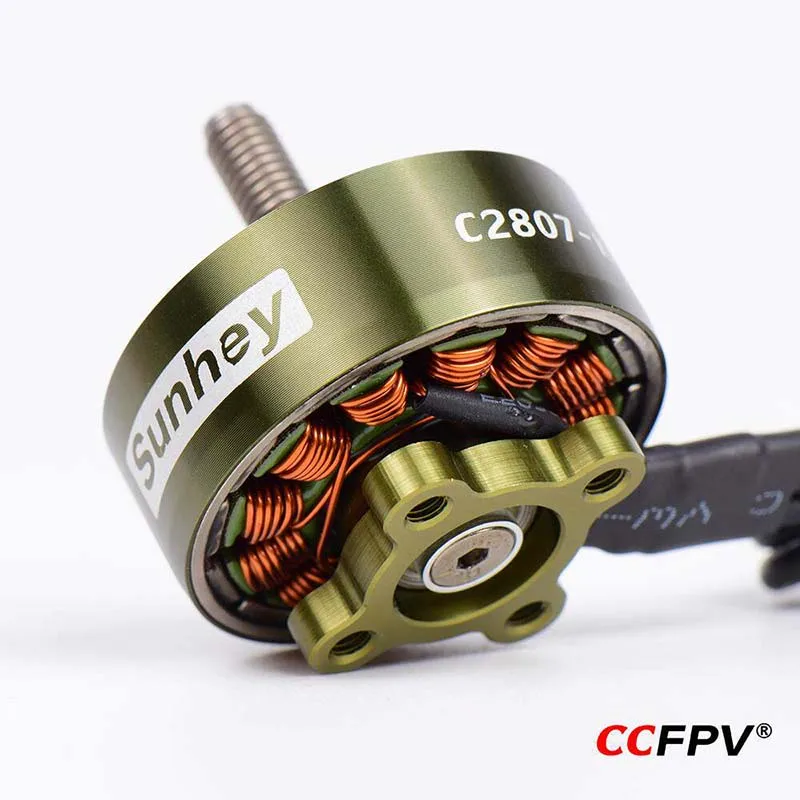 CCRC Sunhey C2807 1300KV Brushless Motor for 7-inch and 8-inch Cross-Country Drones, FPV High-Payload Drone X8