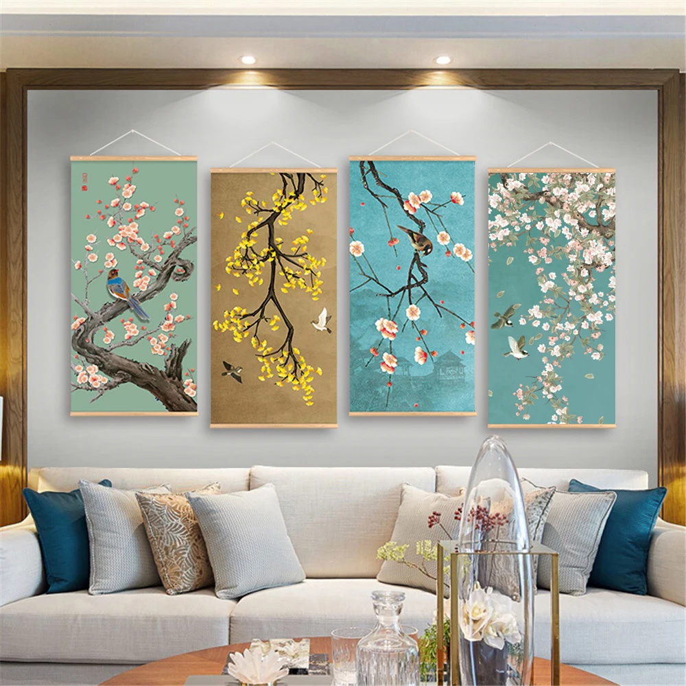 Chinese Ink Landscape Canvas 3