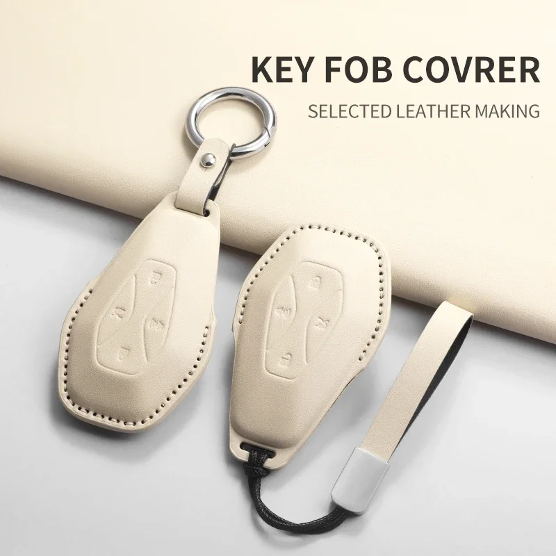 

Чехол для автомобильного ключа из искусственной кожи для ARCFOX Alpha, S, T5 S5 S T 7, T Control Protect Cover Прочные аксессуары