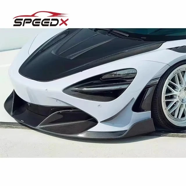 For 720s Upgrade Ryft Carbon Fiber Front Lip Body Kit 720s Ryft Front Bumper Lip 2