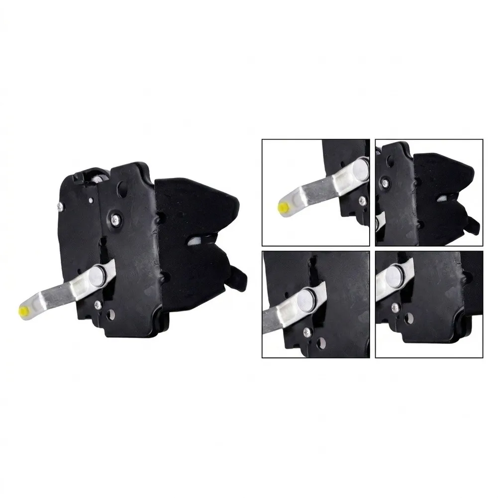 For Nissan Trunk Lid Lock 84630 3AW0A Replacement for Sunny 2011-2019 For Latio Sentra Metal ABS Silver Black Finish