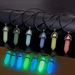 Multi -Style Luminous Pendant Necklace, Suitable for Women, Men's Daily Wear, Will Emit Bright Pendant Necklaces Jewelry