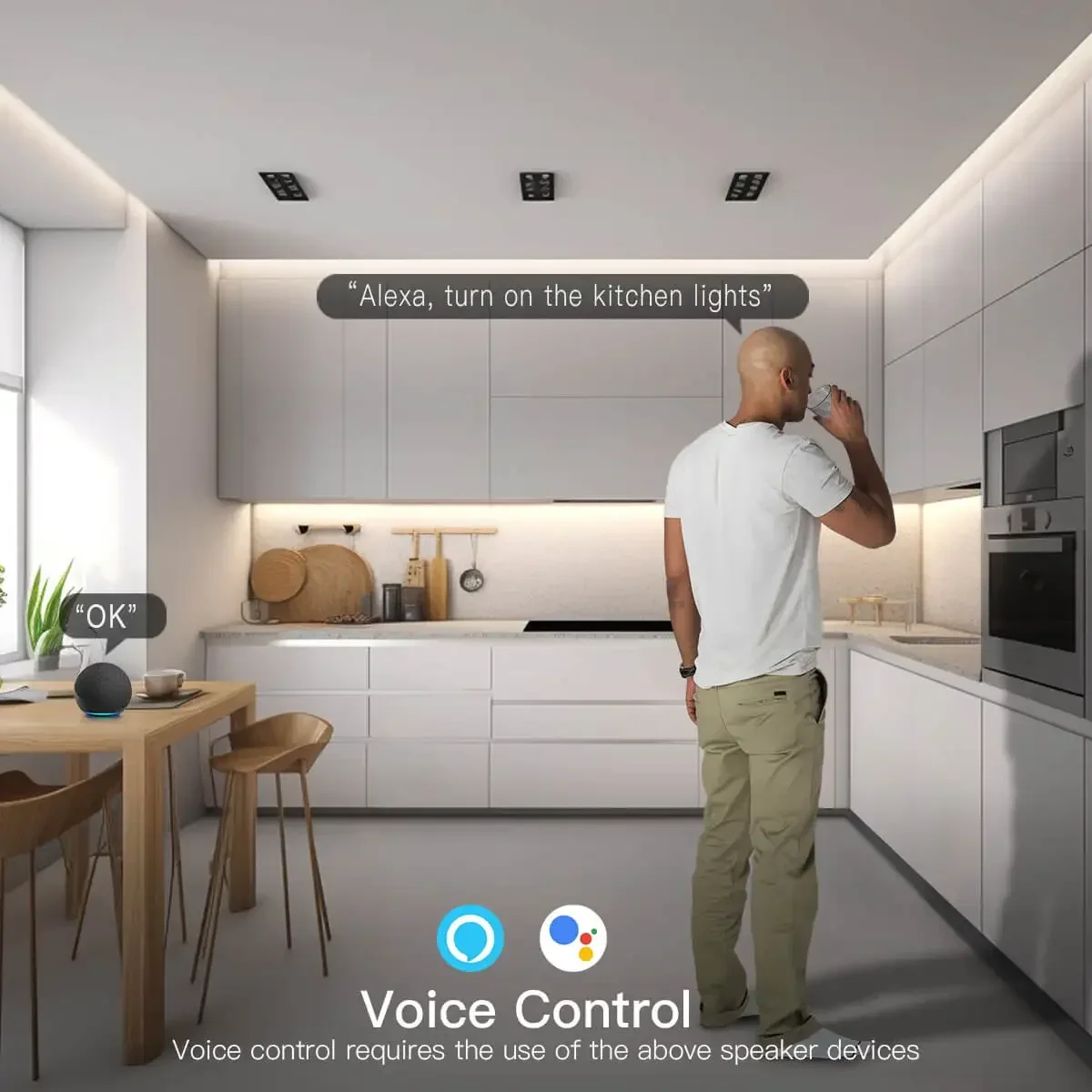 Zigbee Samrt Neon Strip Light 120LEDs/M High Bright With USB 5V Controller Support Alexa Google Home Echo Plus APP Voice Control