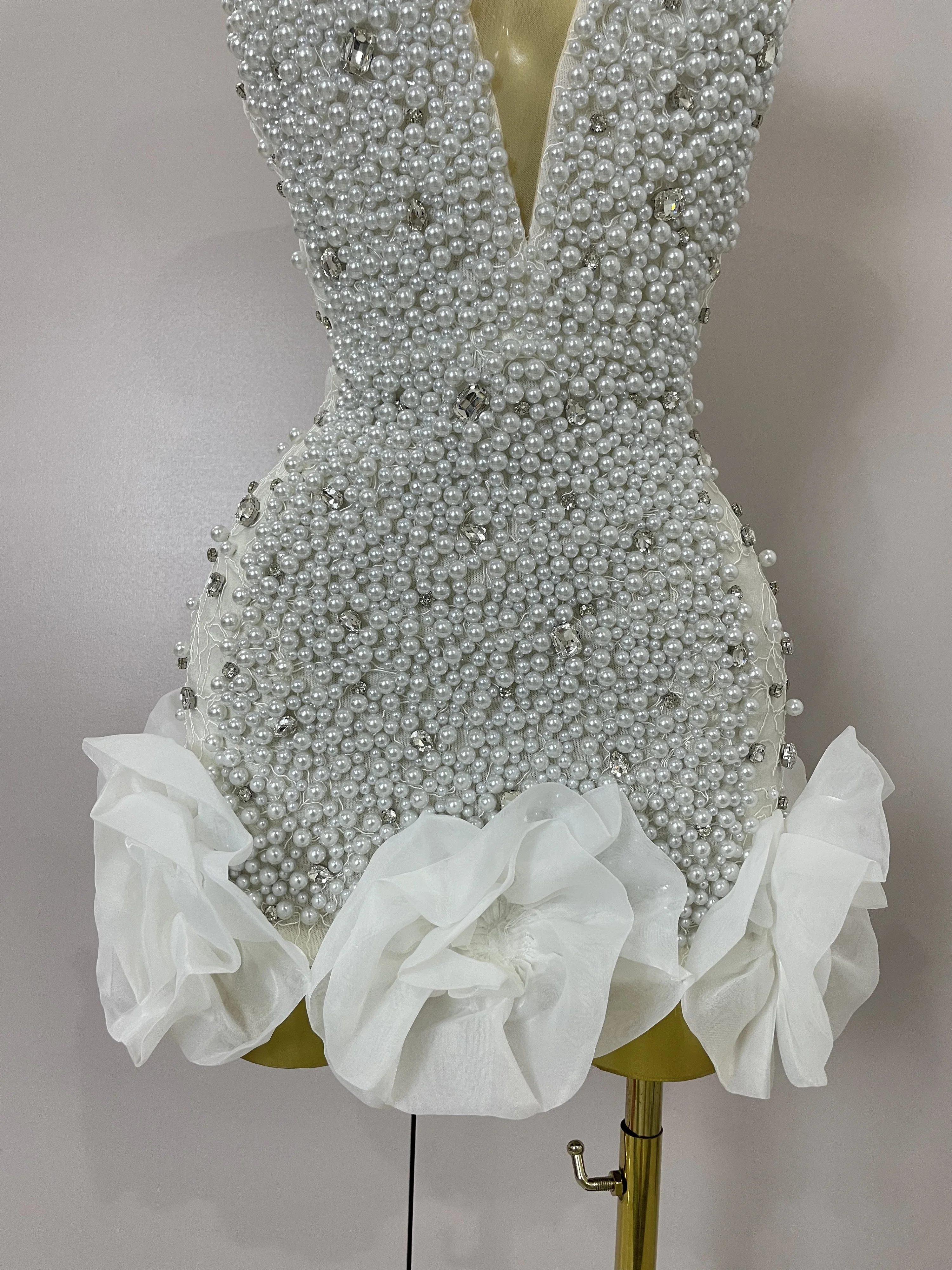 pearl birthday dress Ocean Pearl Fantasy Dress Mermaid Sky Blue / Baby Pink 4Y