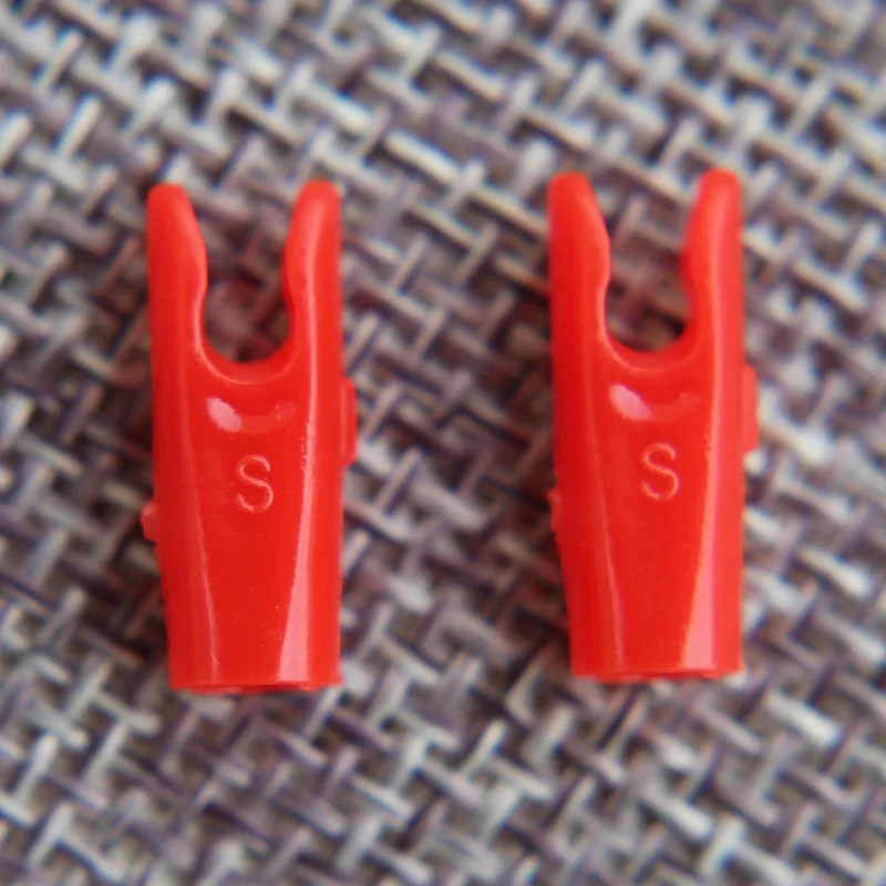 50 stücke Pfeil Pin 1 Pin 2 Nocken Größe L Und Größe S Für ID 4,2mm ID 6,2mm Carbon Pfeil Welle bogenschießen Zubehör DIY Pfeil – Detail 8