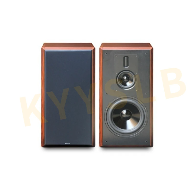 

KYYSLB Fever Speaker Three-way Frequency Hifi Audio 12-inch Floor-to-ceiling Household Wood Passive Courage High Power Speaker