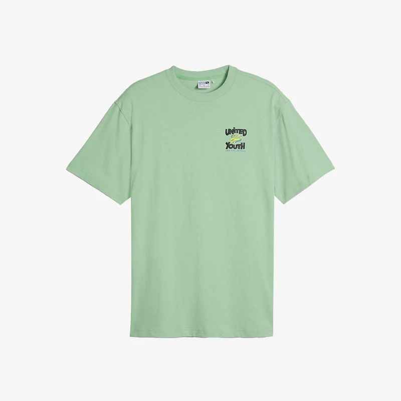 

Puma Genuine Summer New Men's Sport Round Neck Minimalist Casual Short Sleeve 626097-89