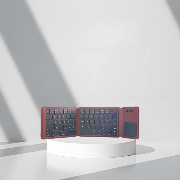 

High-Quality Mini Foldable Bluetooth Keyboard Portable, Efficient System Switching, Compatible with Multiple Devices