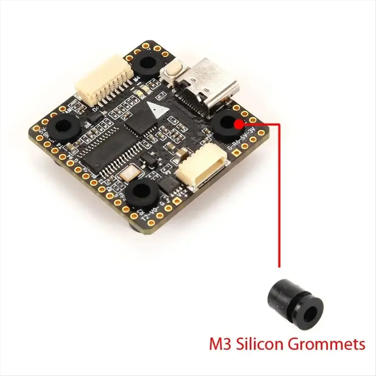 T35C Kakute H7 Mini Flight Controller W/ BetaFlight OSD 6x UART Port MCU-STM32H743 32Bit Support X8 Octocopter for FPV Drone