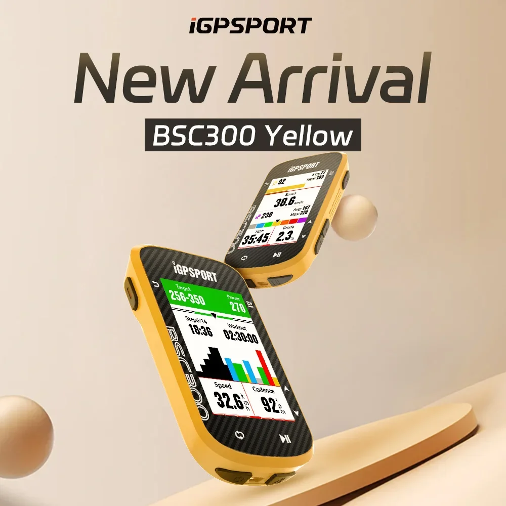 

IGPSPORT BSC300 Computer Wireless Bike Odometer GPS Offline Navigation Color Map MTB Road Bicycle Speedometer Accessories