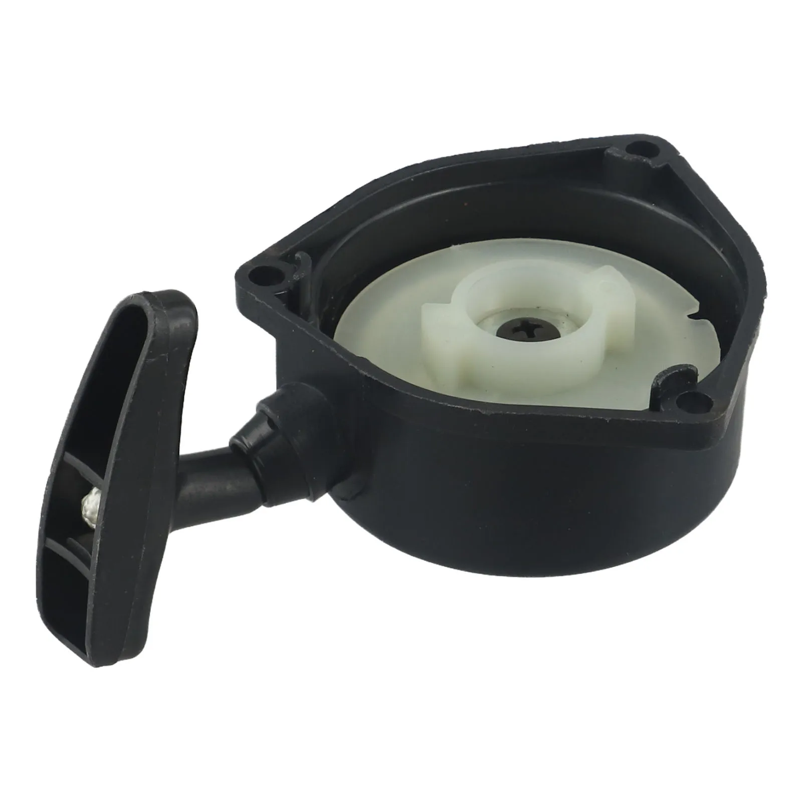 Brush Cutter Trimmer Replacement Pull Starter Assembly with Pawl Suitable for 2 Engine Machines Alloy and Plastic Build