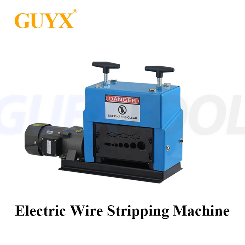 Electric Wire Stripping Machine Automatic Wire Stripper Peeler Cutting Recycling Copper Aluminum Recovery Cable Stripper 1-20mm