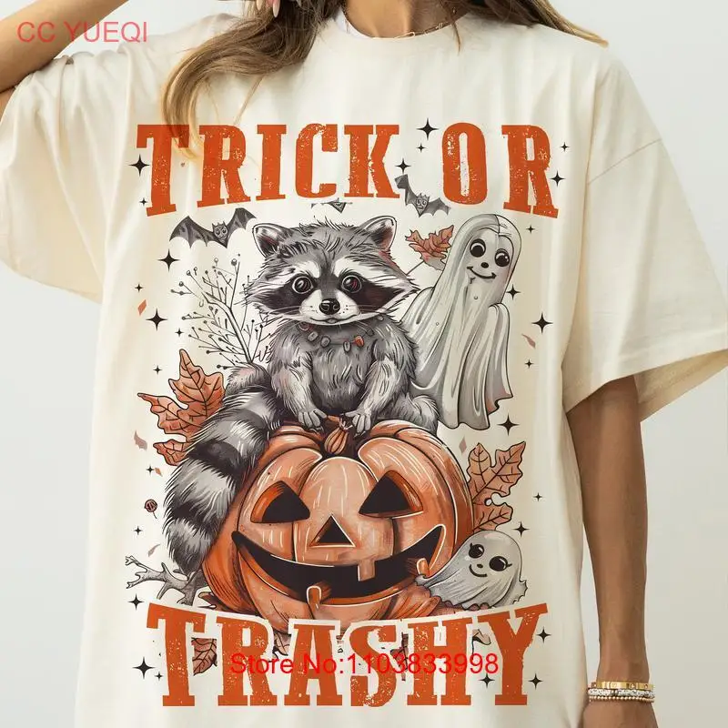 FeEral Girl Halloween Tshirt, Trick Or Trashy Shirt, Feral Girl, Funny Racc0on H