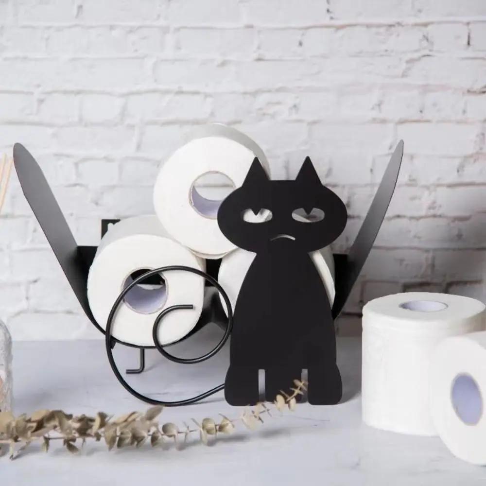 

Wall Decoration Toilet Paper Holder Paper Rolls Storage Kitchen Paper Shelf Home Accessories Hanging Towel Roll Shelf Household