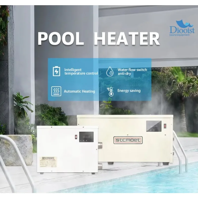 Sistema de calefacción de alta calidad, calentador de piscina, bomba de calor para natación, calentador de agua eléctrico para piscina de 380V 18-60kW
