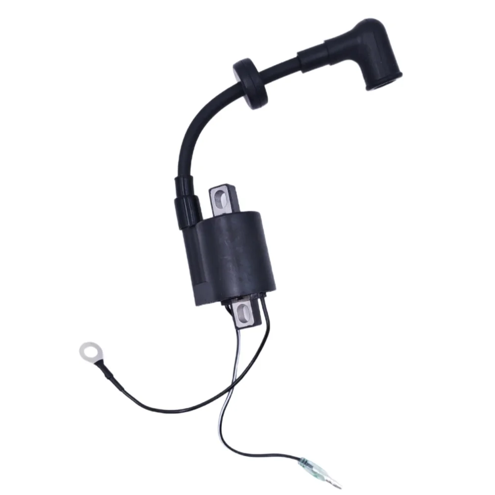 OEM Style Ignition Coil with Cap for 2- Outboard Motor For 3HP 4HP 5HP Matching 6E08557000 Specifications OEM Style
