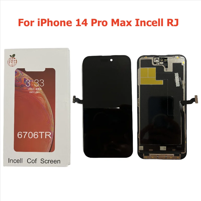 Soft Hard OLED For iPhone 14 Pro Max LCD Display Touch Digitizer