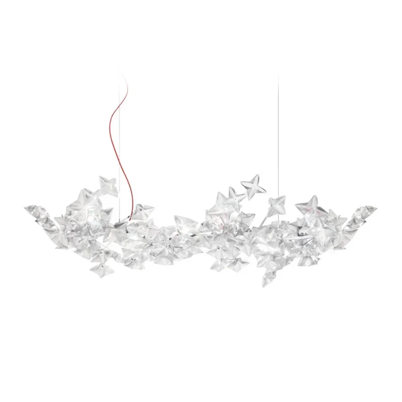 Italy Slamp Chandelier Lights Villa for Living Room Decorative Hanging Lamps Hanami Splicing Flower Creative Chandelier Luminare