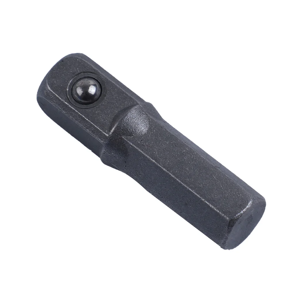 Conjunto de adaptador de soquete, flexível e eficiente, haste sextavada de 1/4 polegadas, haste de extensão, com comprimento de 25mm e 50mm