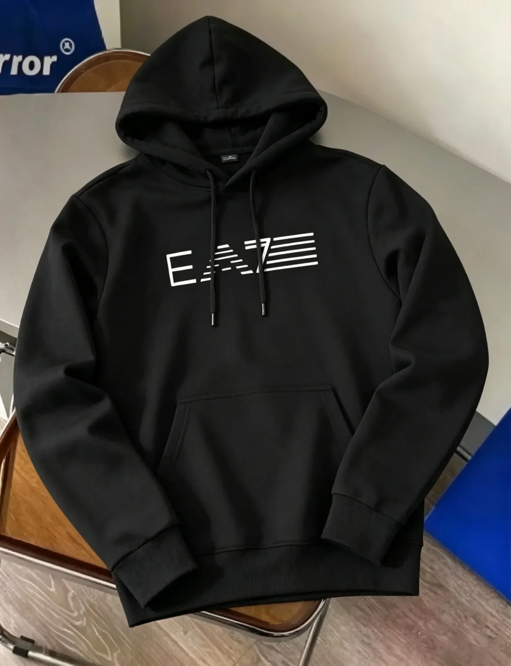 2026 Herbstkollektion Bedruckter Herren-Rundhals-Trend-Hoodie, Bequemer Modischer Vielseitiger Pullover-Sweatshirt Tops im Ausverkauf – Detail 12