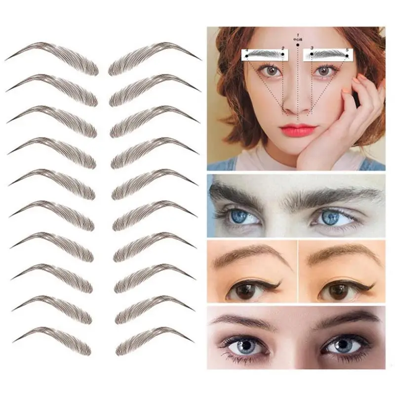 Authentic Time-saving Hair-like Long-lasting Easy To Apply Natural-looking And Convenient Eyebrow Tattoo Sticker Easy-t Precise