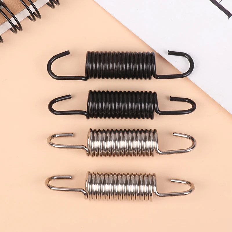 

2Pcs Motorcycle Stainless Steel Spring Hooks Motorcycle Modified Exhaust Spring Pull Reed With Hook Engine Accessories