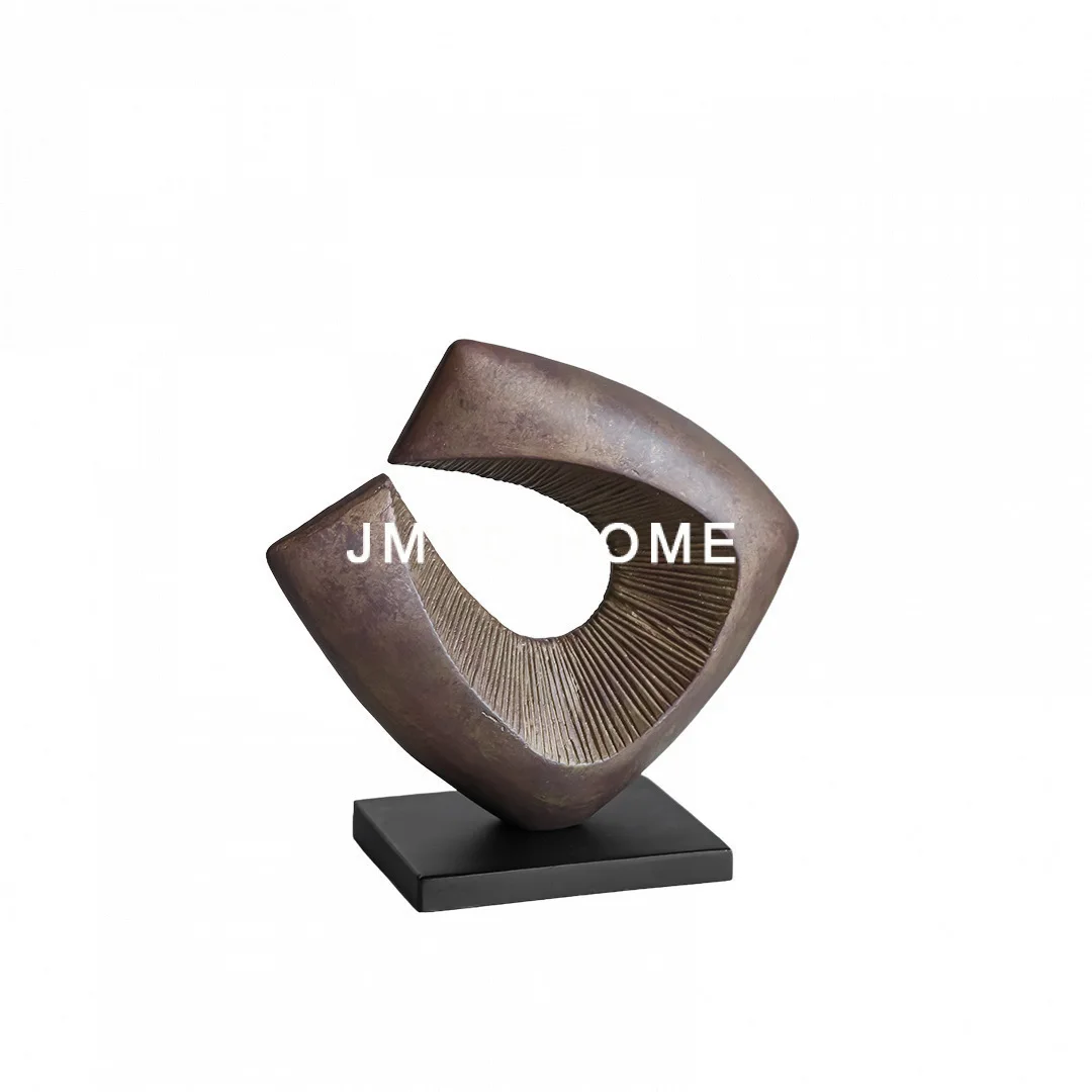 LLMM medieval living room glass cabinet retro dining room cabinet model room ornament decoration