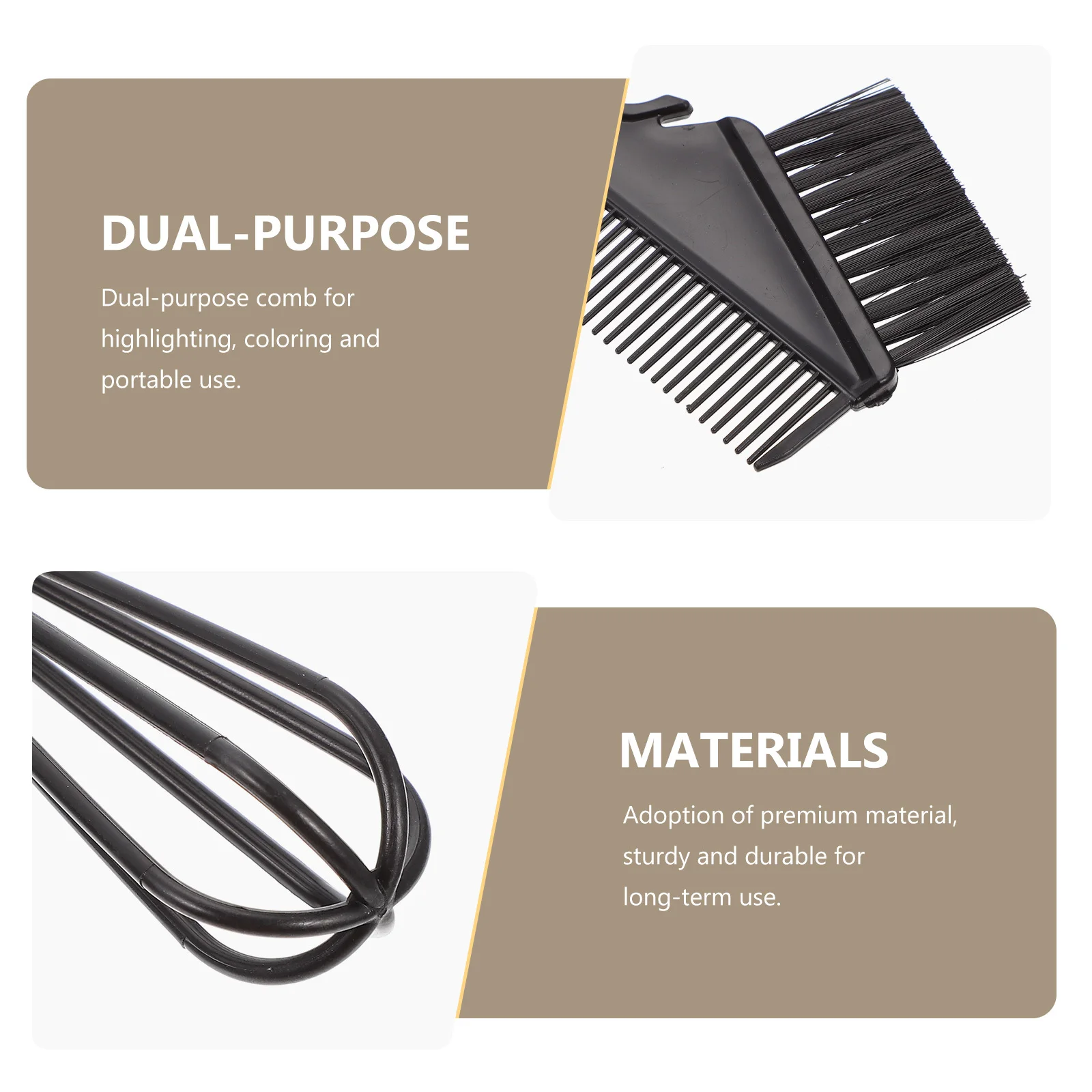 

1 комплект раскраски с 3 кистями, чаша для смешивания, многоцветный инструмент для окрашивания для использования в салоне, защита от пятен, в комплект входят наушники