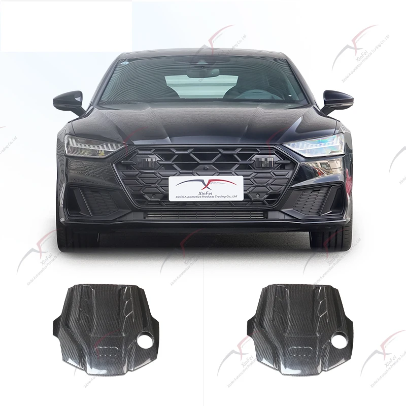 

Suitable For AUDI B9 C8 RS4 RS5 S4 S5 S6 S7 A6 A7 3.0T Car Modification Carbon Fiber Engine Hood Engine Intake System Kit