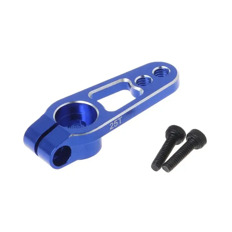 Aluminum 25T Servo Horn Arms 25 Teeth Spline M3 Clamp Steering for Futaba Savox Power HD Motors Sakura D4 RC Drift Car Parts