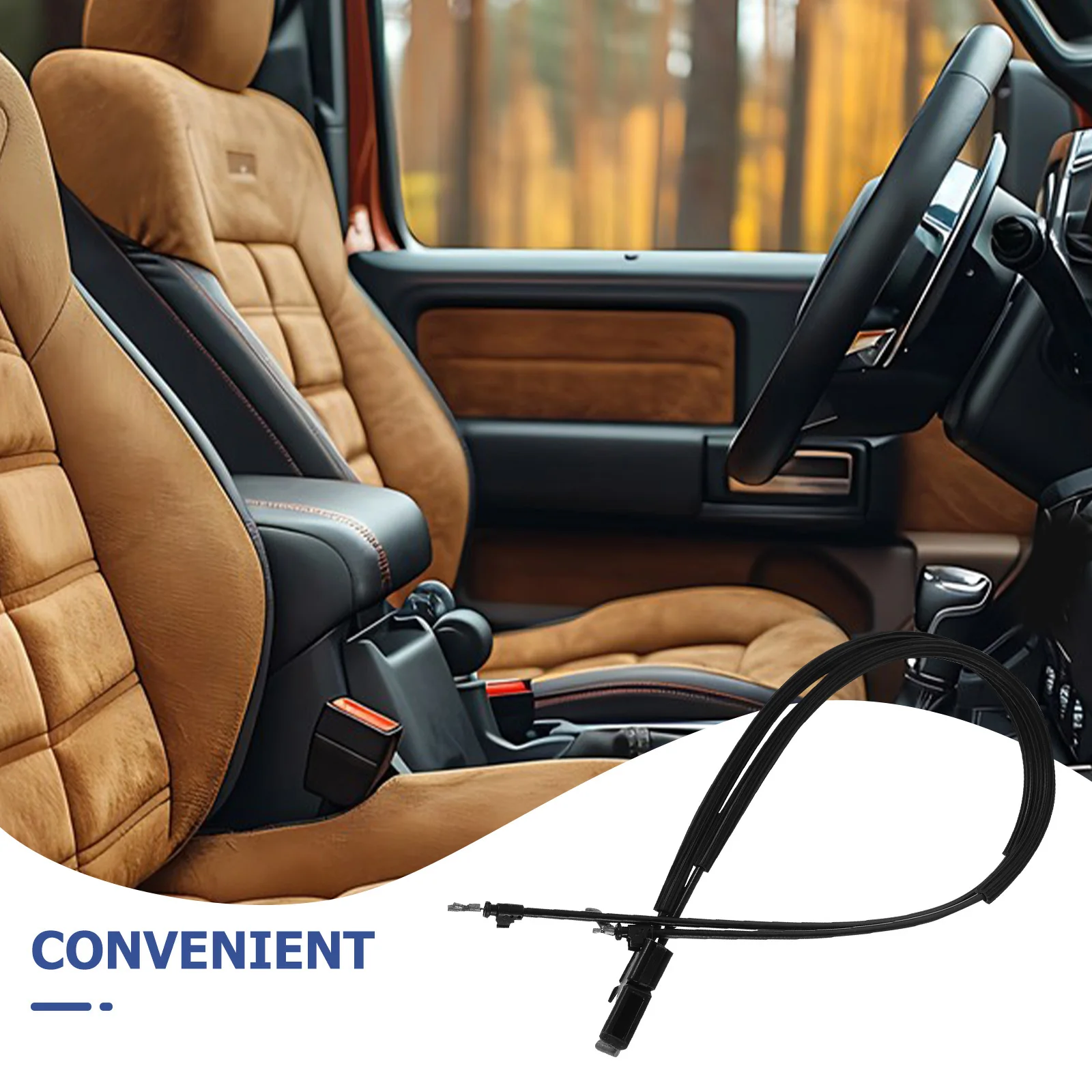 

Seat Adjustment For Car Durable Plastic Pull Cord Easy Install Smooth Operation Release Handle Parts Car Pull Cable Recliner