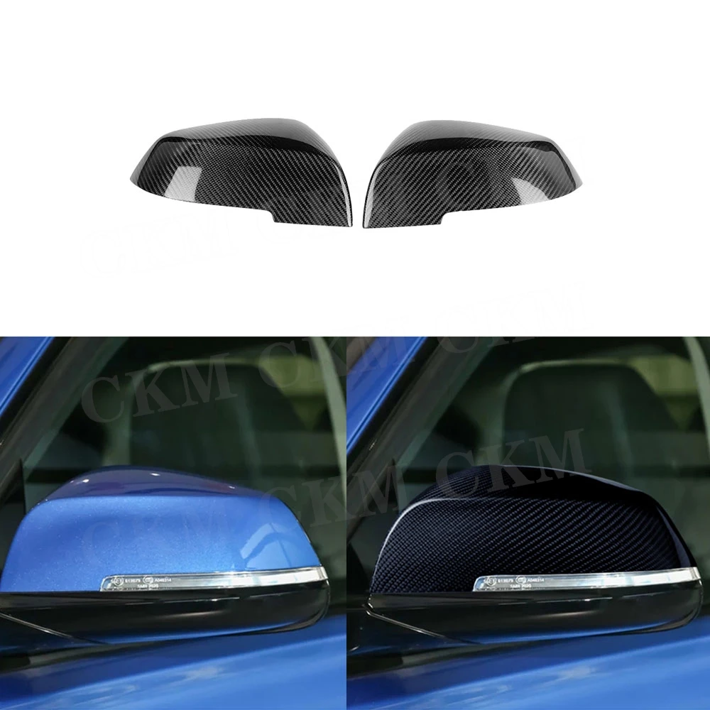 

Carbon Fiber For BMW 1 2 3 4 X Series Rear View Mirror Cover Caps Fit for F20 F21 F22 F23 F30 F31 F32 F33 F36 X1 E84 12-17