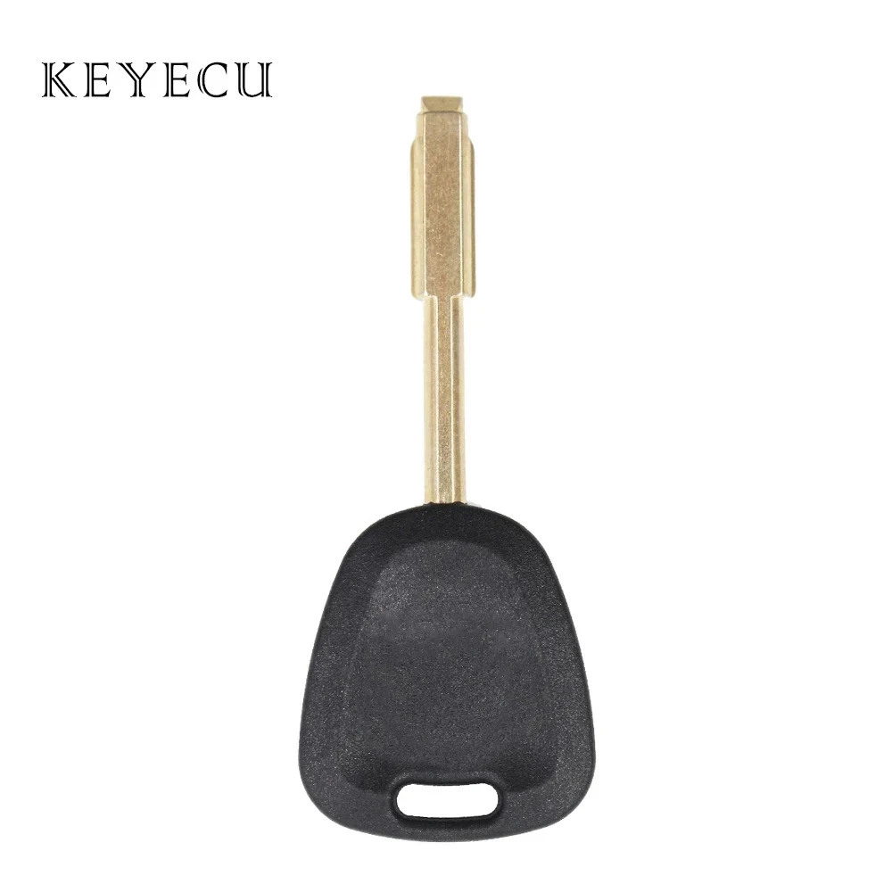 

Keyecu Replacement Transponder Key Fob with ID48 Chip for Jaguar XJ XJR 2000 2001 2002 Uncut Blade