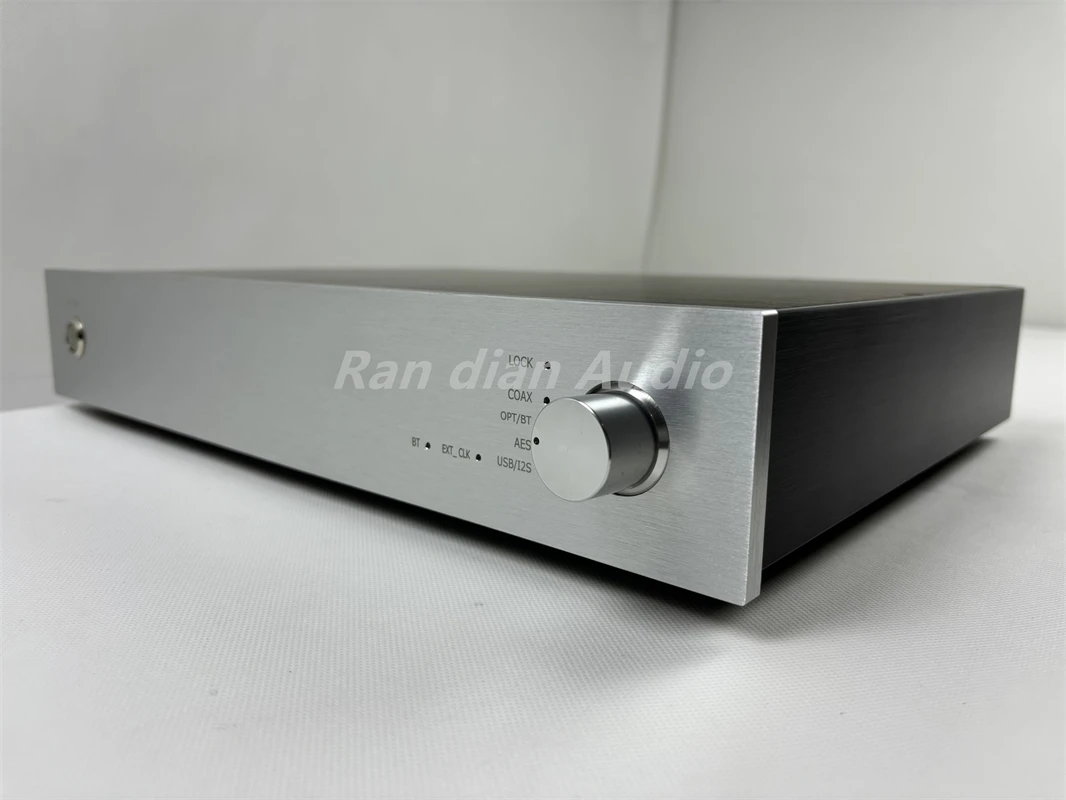 Excellent Balanced AD1865 DAC Decoders,SAA7220PC+CS8412,Support External Clocks,11.2896,12.288MHZ,AES+USB+Coaxial+Fiber Optic