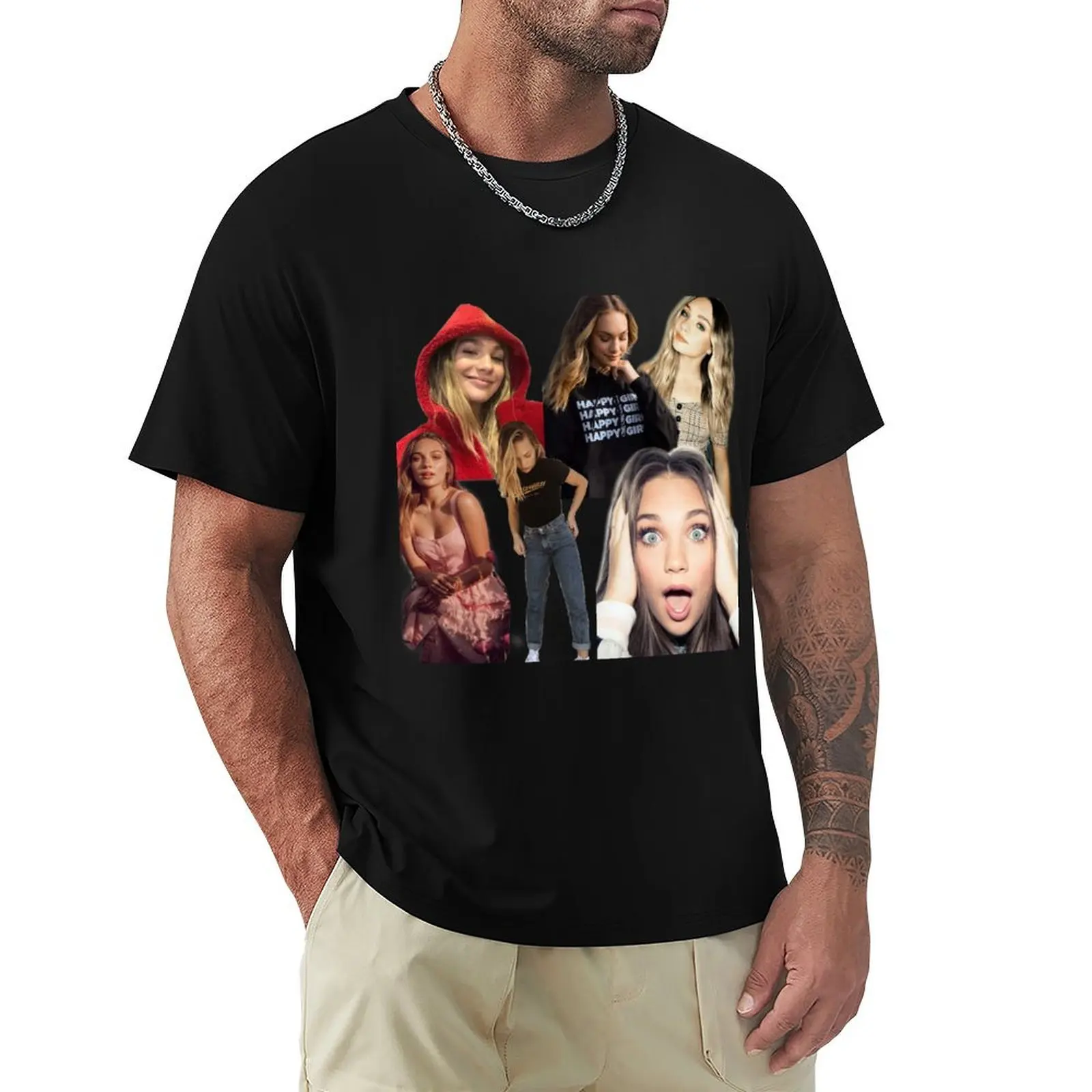 

Maddie Ziegler T-Shirt Soft Casual Short Sleeve Cotton Tee
